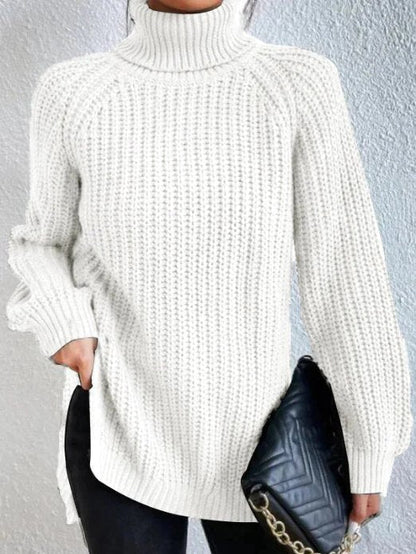 Pull Femme Col Roulé Chic