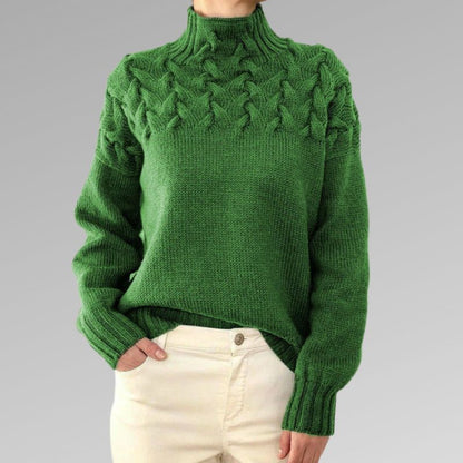 Pull Femme Élégant Torsadé