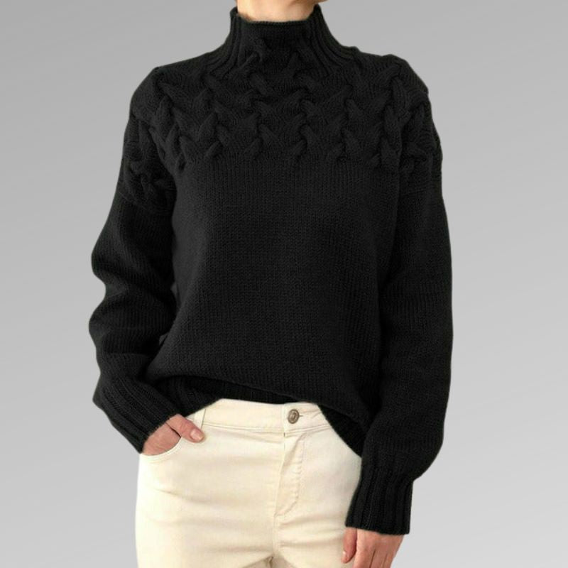 Pull Femme Élégant Torsadé
